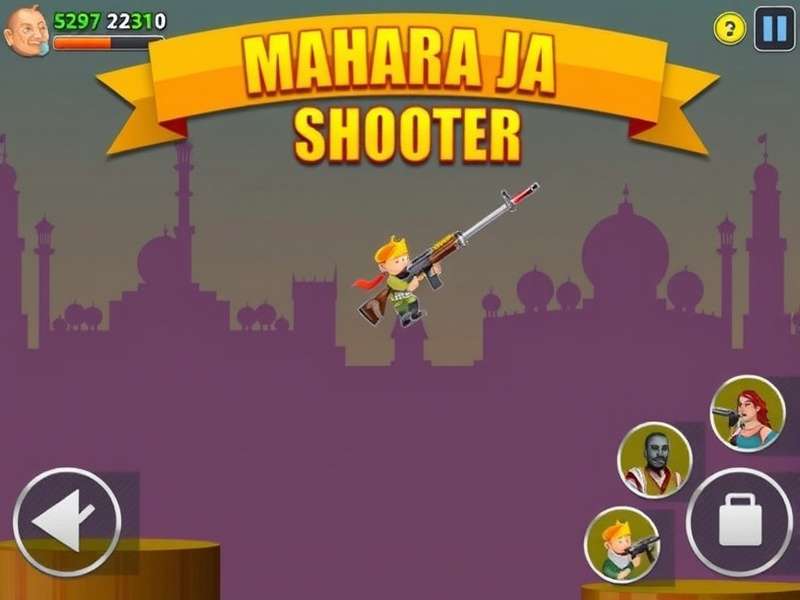 Maharaja Shooter Game Screenshot
